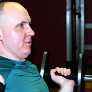 a professional appealing image of a caucasian man or woman exercising in a gym 224 300x300