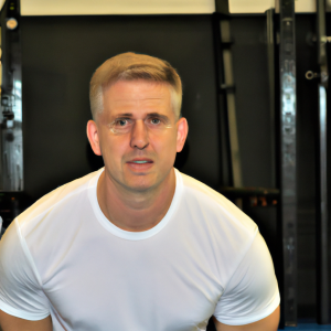 a professional appealing good looking and atheletic image of a caucasian man exercising in a gym 643 300x300