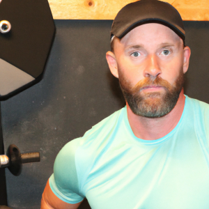 a professional appealing good looking and atheletic image of a caucasian man exercising in a gym 661 300x300