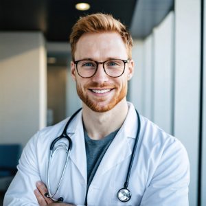 doctor, czech republic,age 41,hair red,eyes brown, 652